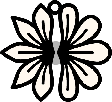 Double Naupaka design
