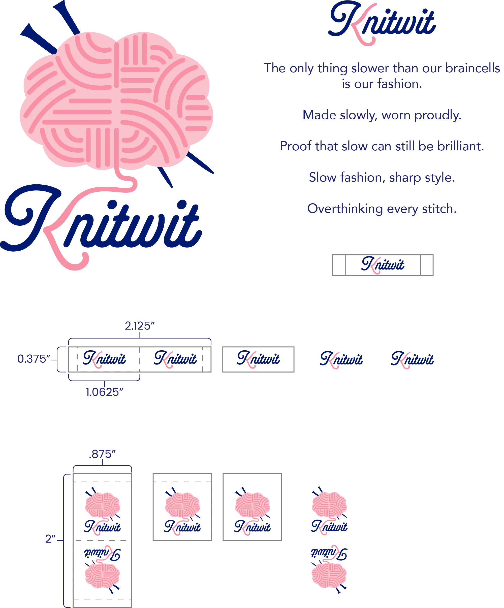 Knitwit labels
